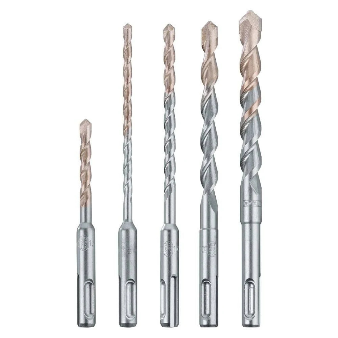 Rotary Hammer Drill Bit Set - 5pc
