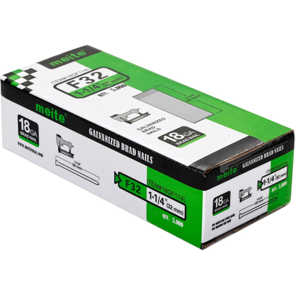 18GA Brad Nails - Box of 5000