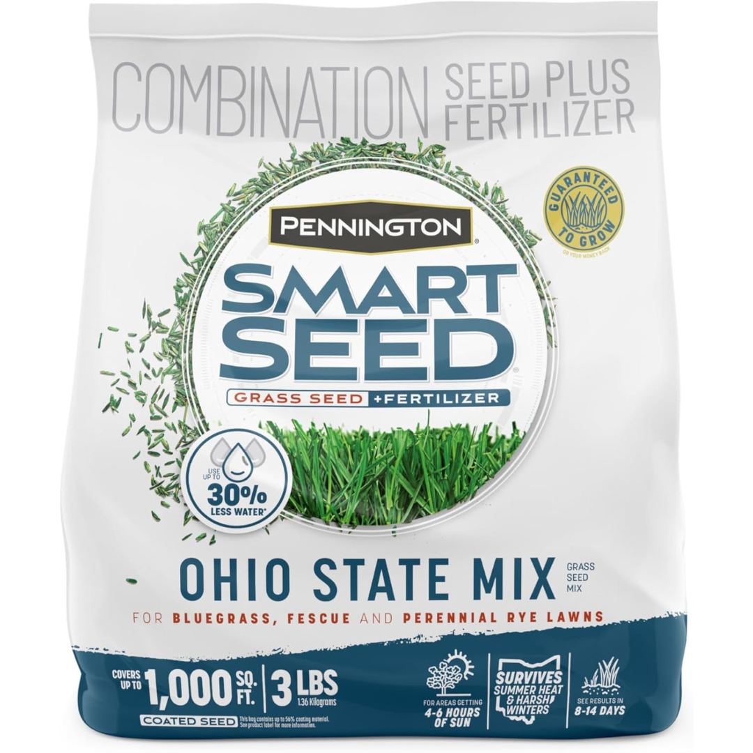 Pennington Smart Seed Ohio State Mix grass seed 3 lb bag