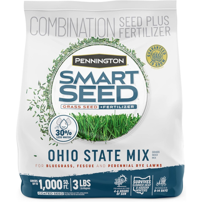 Pennington Smart Seed Ohio State Mix grass seed 3 lb bag