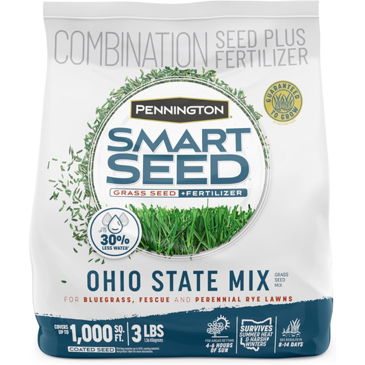 Pennington Smart Seed Ohio State Mix grass seed 3 lb bag
