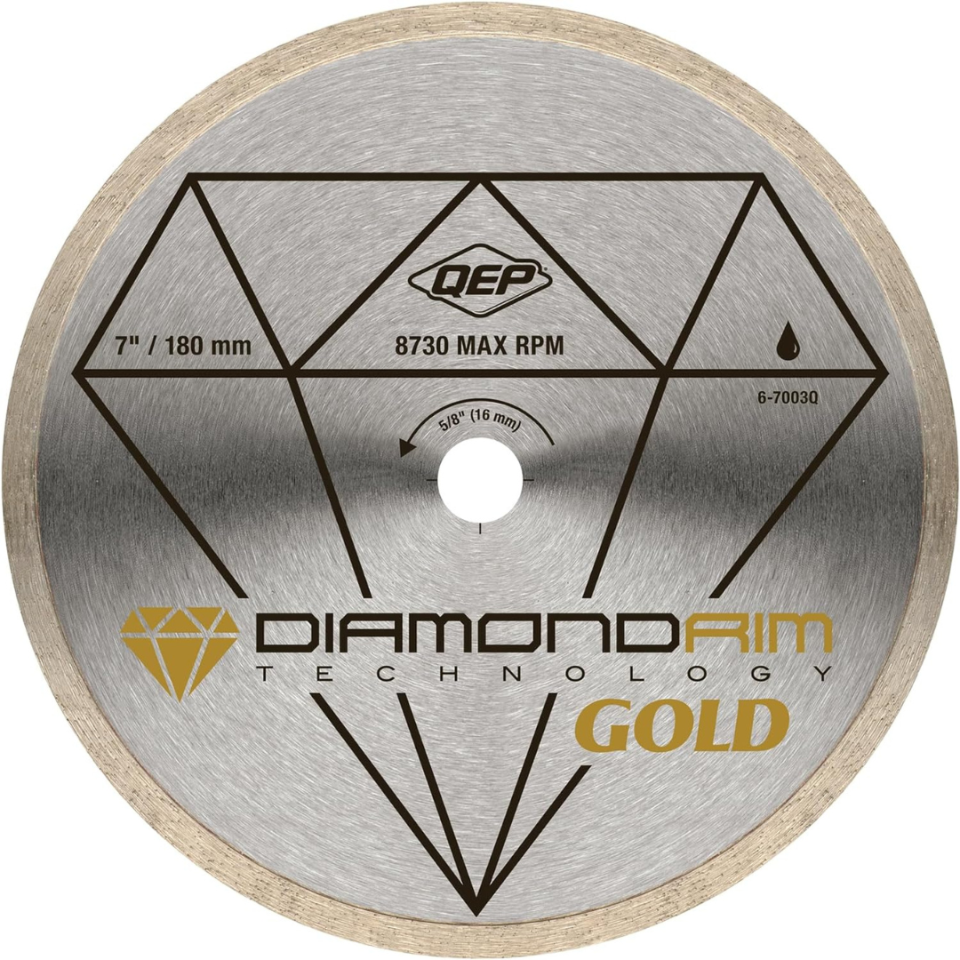 QEP 7 inch diamond blade for tile and masonry cutting