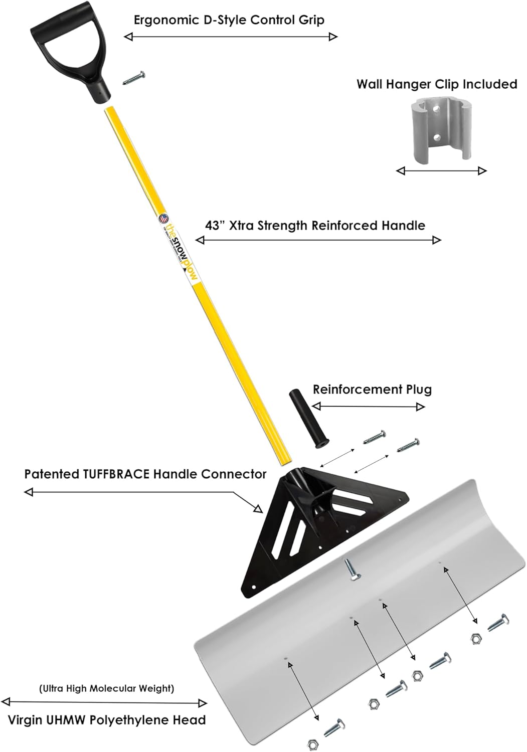 The Snowplow Snow Pusher