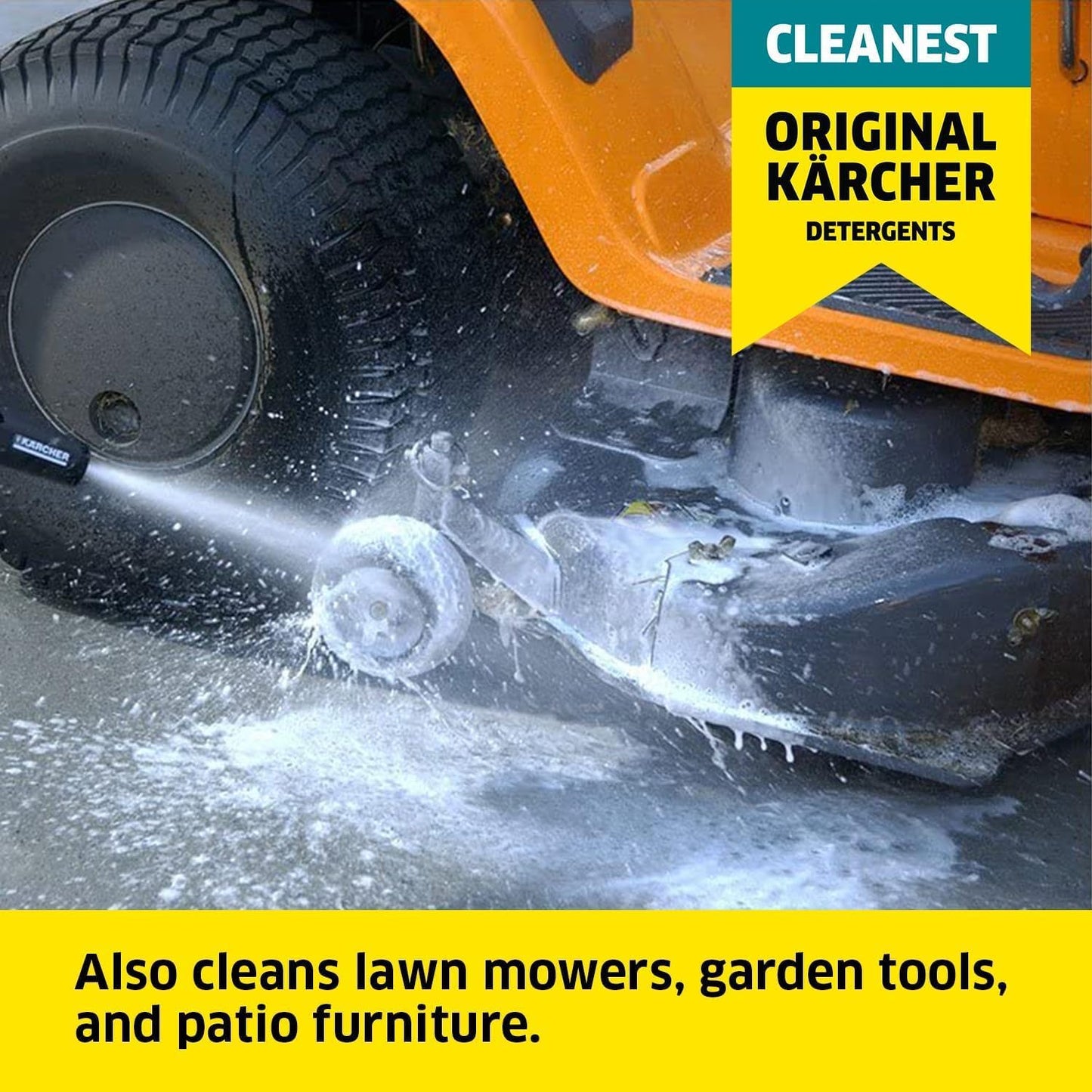 Multi purpose pressure washer detergent for driveway cleaning