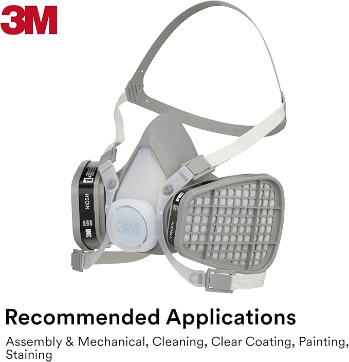 3M Half Facepiece Disposable Respirator
