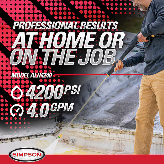 4200 PSI Gas Pressure Washer