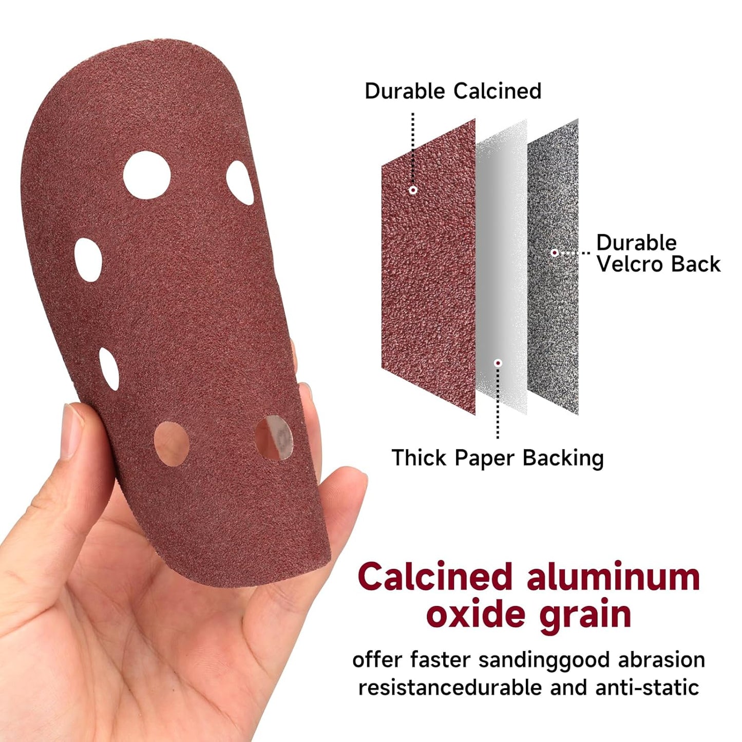 80-150-240 Grit Disc Set (6 of each)