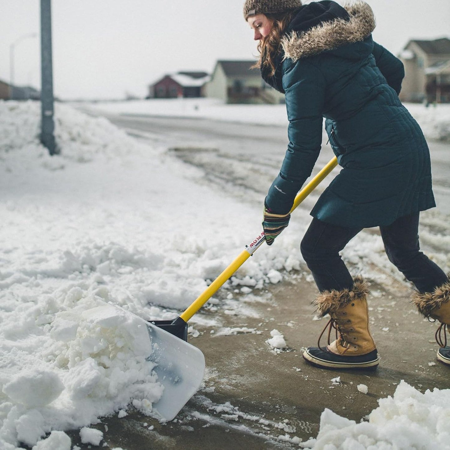 The Snowplow Snow Pusher