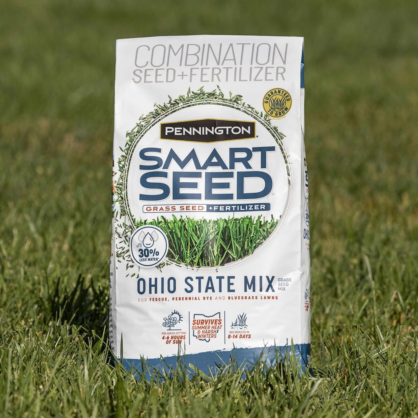 Pennington Smart Seed Ohio State Mix grass seed bag