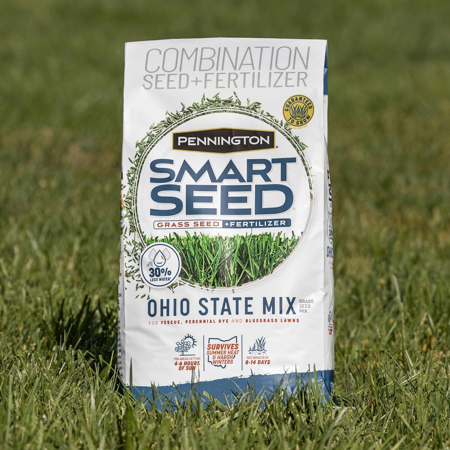 Pennington Smart Seed Ohio State Mix grass seed bag