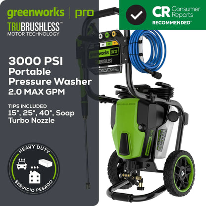 3K PSI Electric Pressure Washer