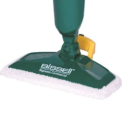 Bissell PowerSteamer mop head and steam pad close up