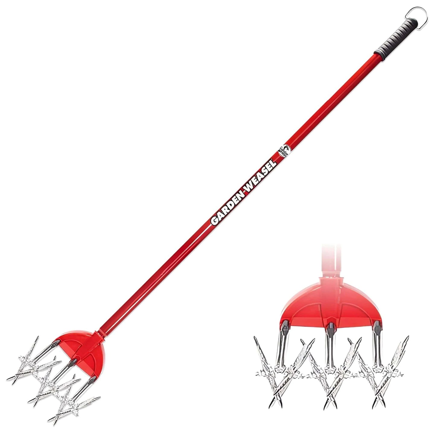 Long Handled Rotary Cultivator