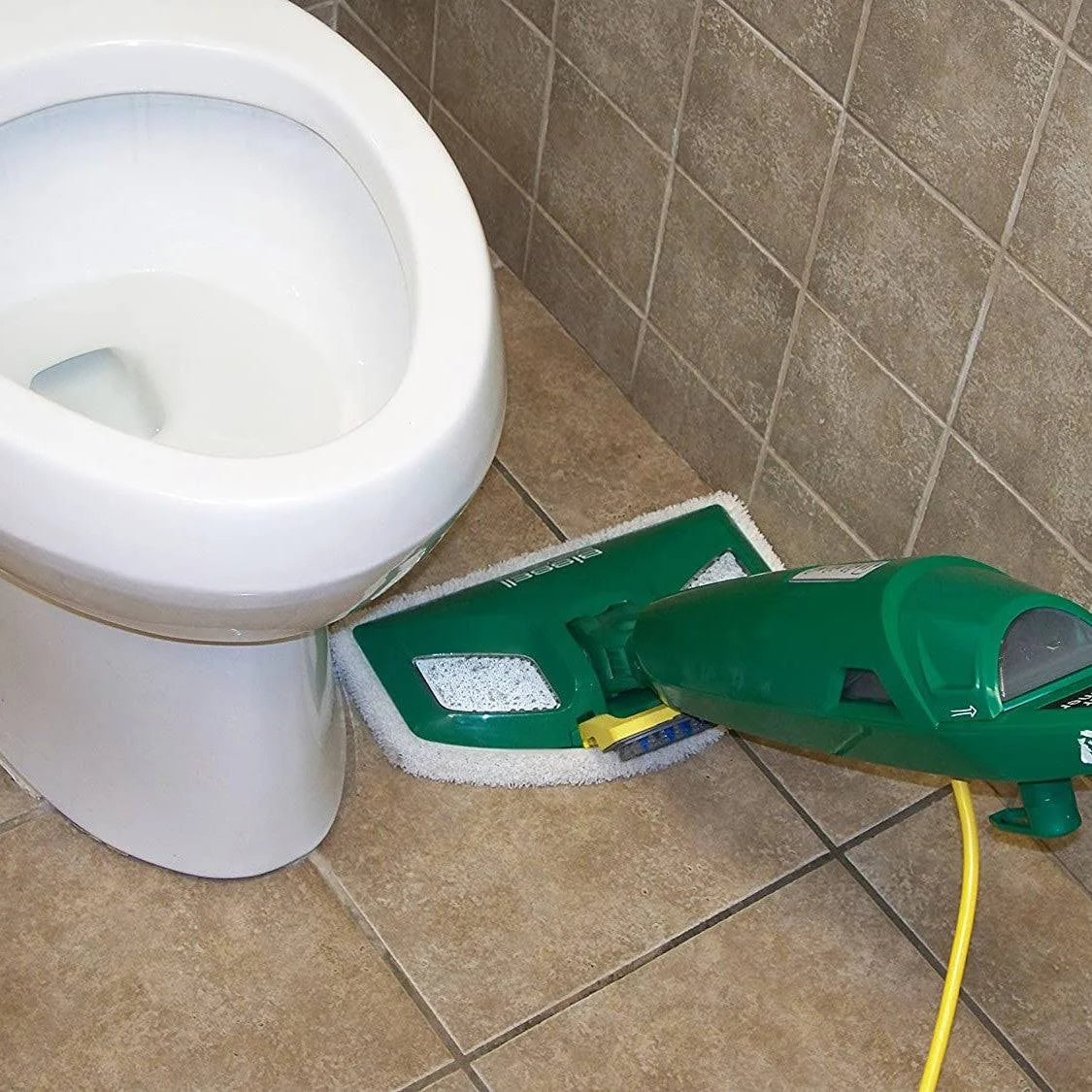 Steam mop rental for cleaning bathroom floors in Cincinnati, Ohio